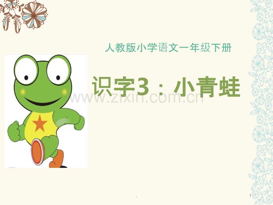 《小青蛙》PPT课件.ppt_第1页