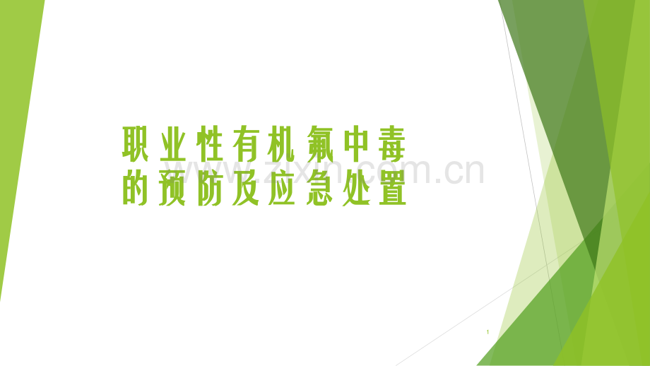 有机氟中毒ppt课件.pptx_第1页