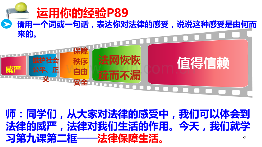 法律保障生活PPT课件.ppt_第2页