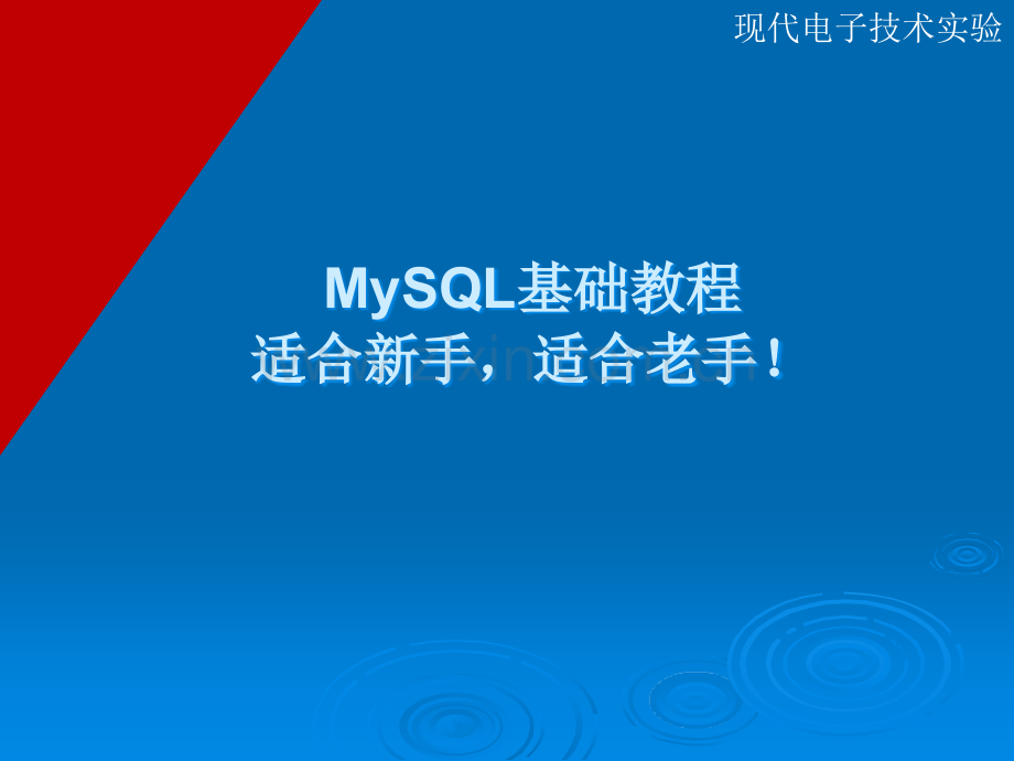 MySQL数据库基础与实例教程.ppt_第1页
