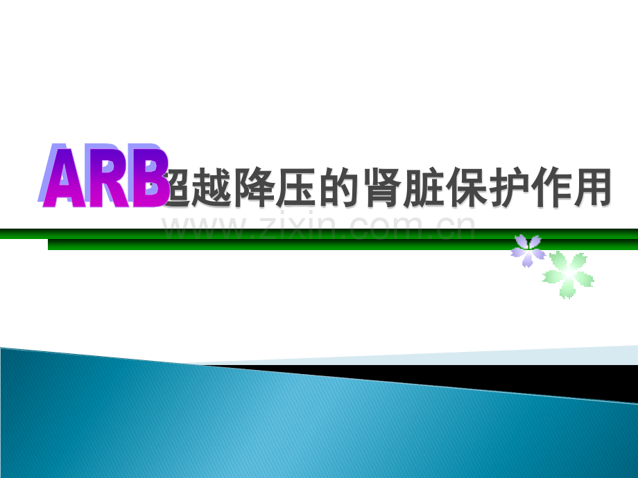 ARB超越降压的肾脏保护作用-(2)ppt课件.ppt_第1页