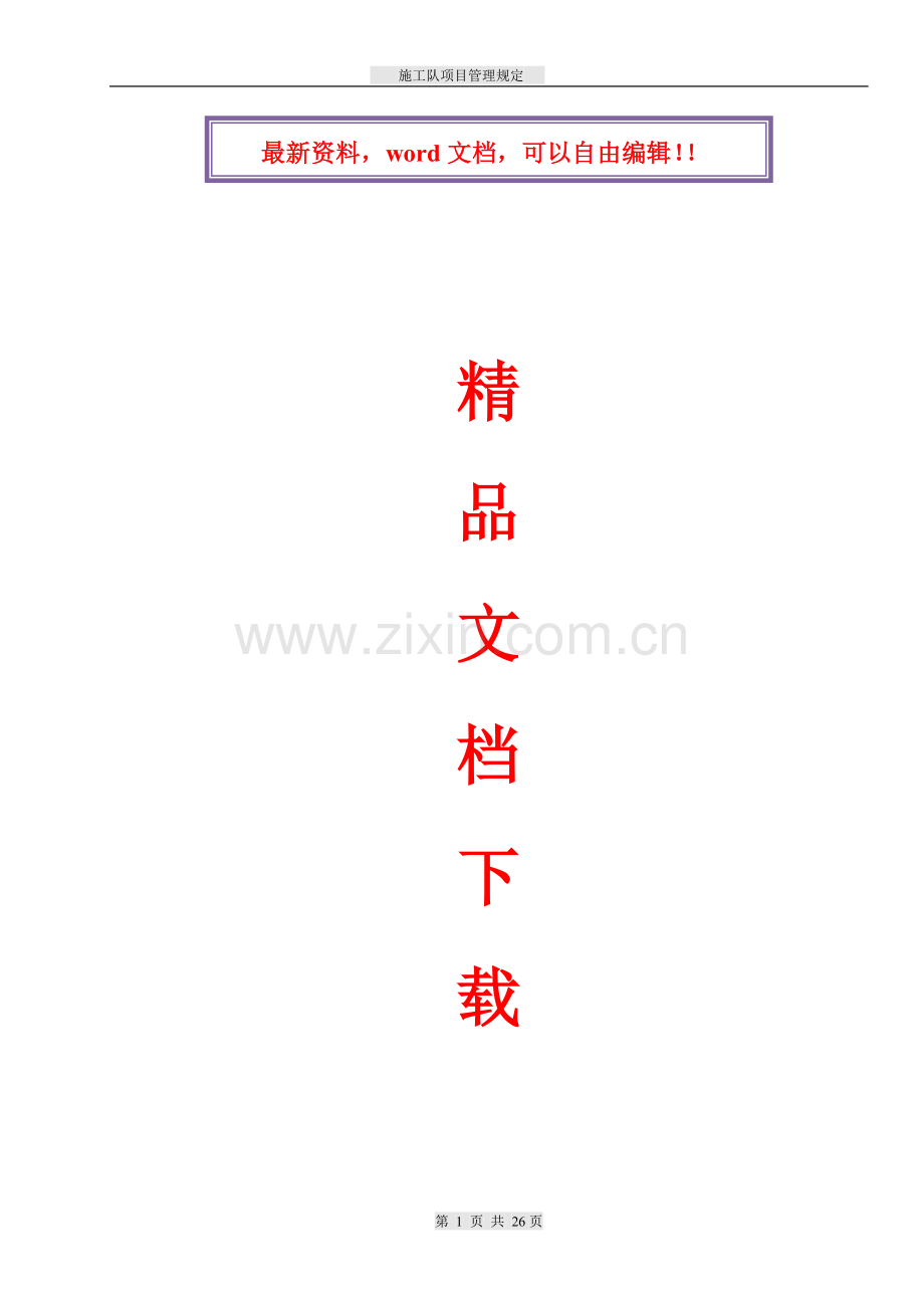 施工队项目管理办法.doc_第1页