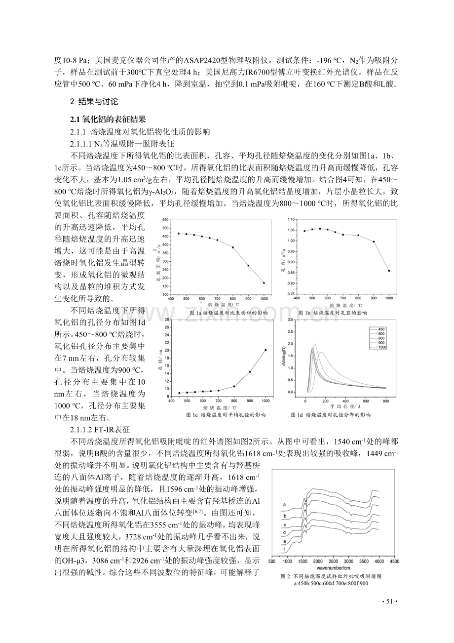 热处理对氧化铝载体微观结构及物化性质的影响研究.pdf_第2页