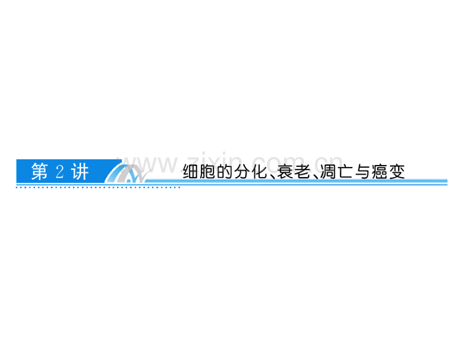细胞的分化、衰老、调亡与癌变.ppt_第1页