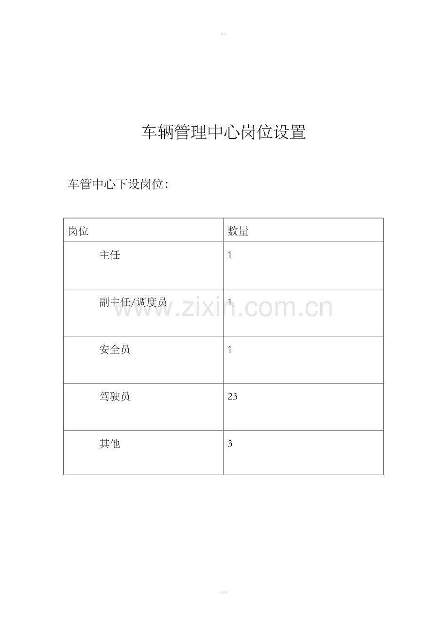 车管中心岗位设置.doc_第1页