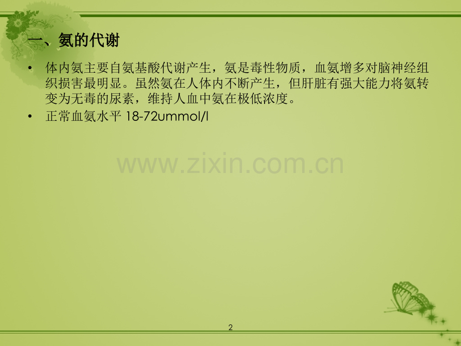 新生儿高氨血症的诊断思路ppt课件.pptx_第2页