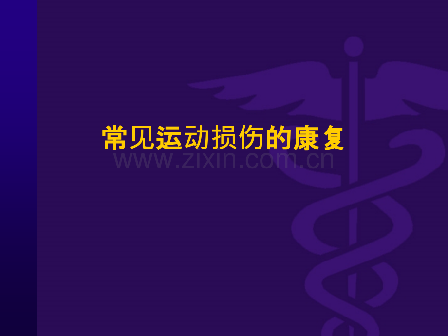运动损伤的康复.ppt_第1页