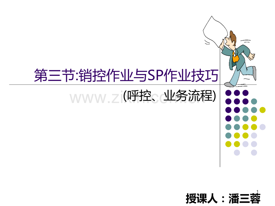 销控作业与SP的销控技巧PPT课件.ppt_第1页