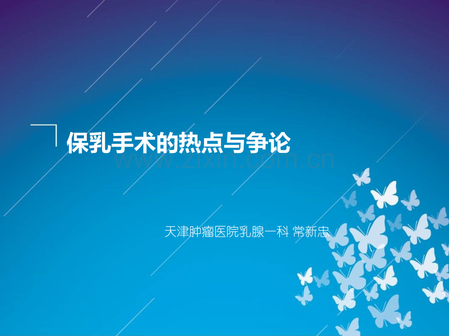 保乳手术的热点与争论ppt课件.ppt_第1页