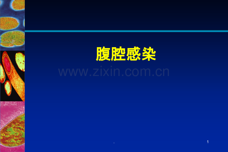 复杂性腹腔感染诊治ppt课件.pptx_第1页