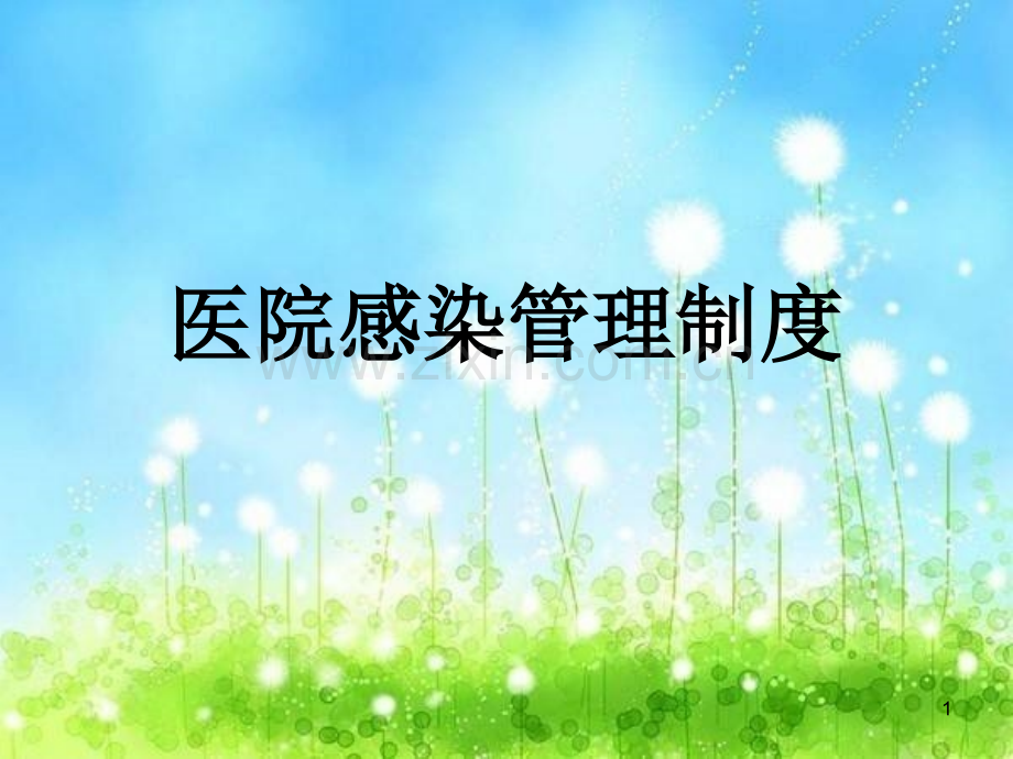 院感管理制度.ppt_第1页