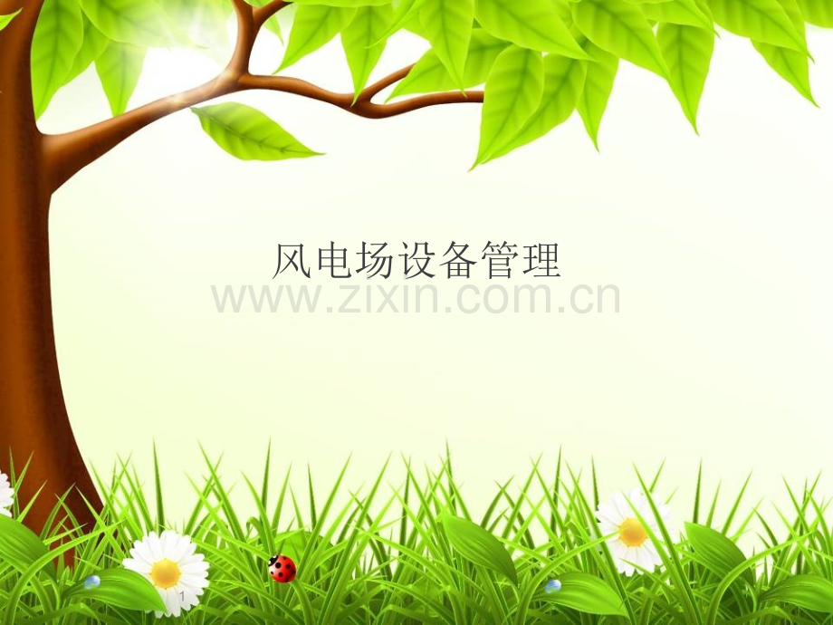 风电场设备管理.ppt_第1页