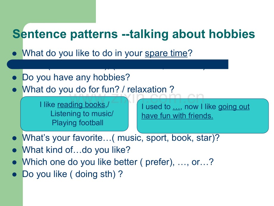 成人口语课件PPT-Hobbies.ppt_第2页