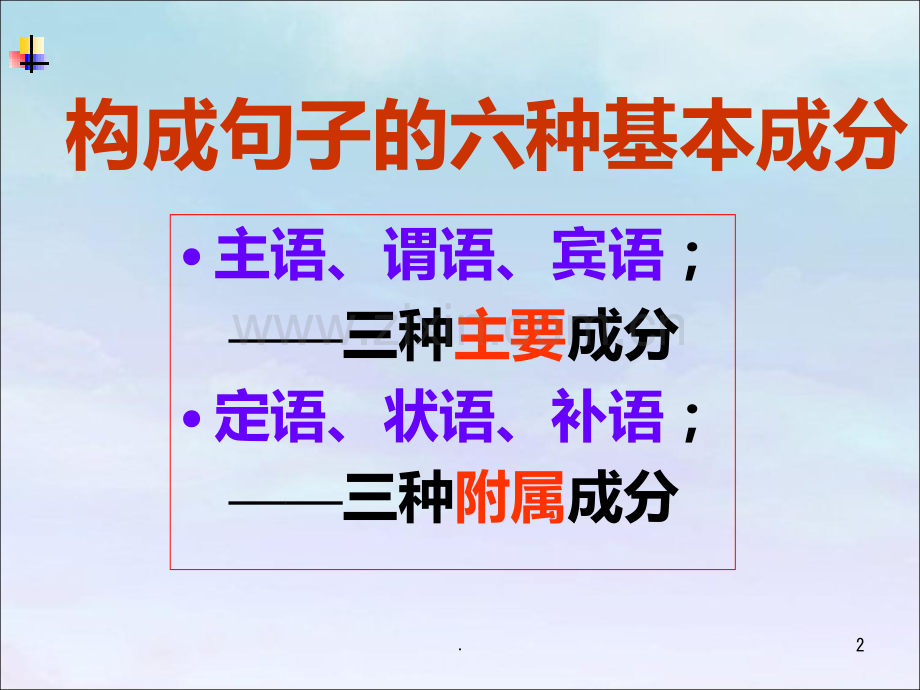 语文句子成分分析PPT课件.ppt_第2页