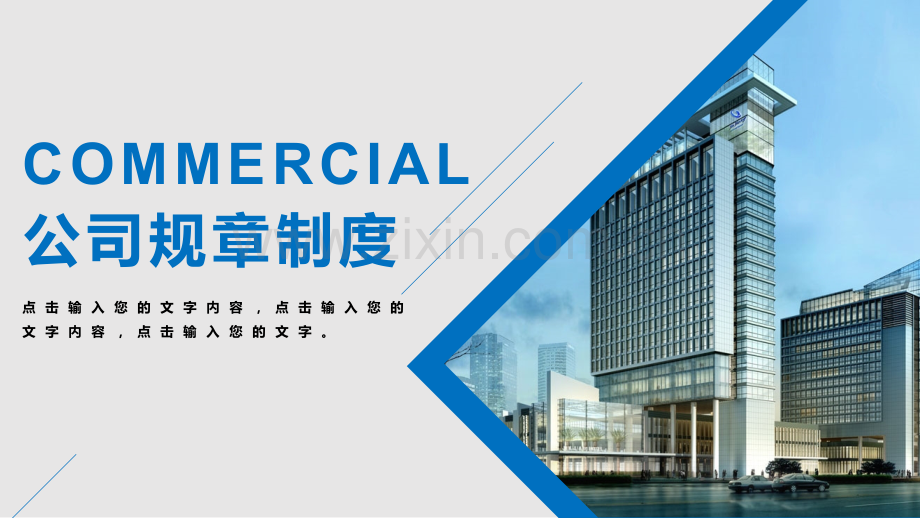 公司规制度模版PPT课件.pptx_第1页