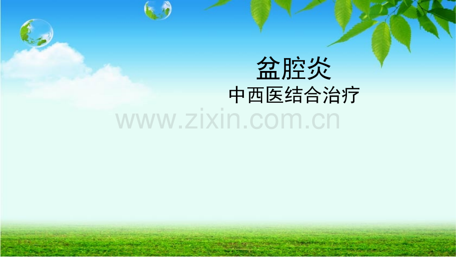 中西医结合妇产科盆腔炎.ppt_第1页