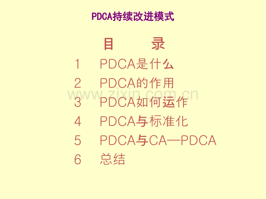 PDCA持续改进的模式.ppt_第2页