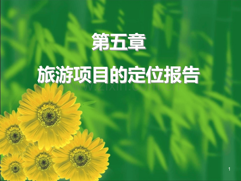 杨振之《旅游项目策划》五PPT课件.ppt_第1页