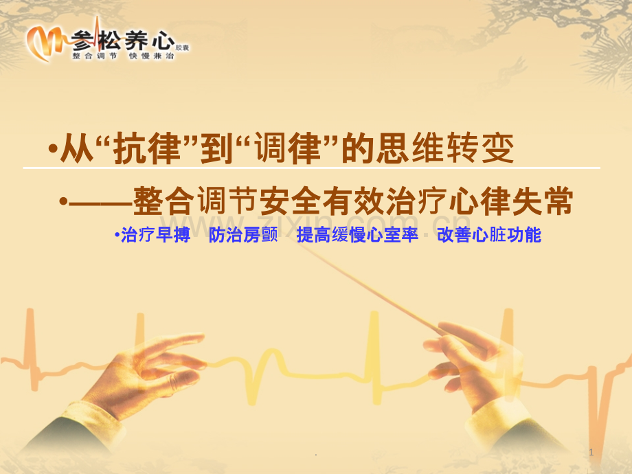 参松养心胶囊快慢兼治PPT课件.ppt_第1页