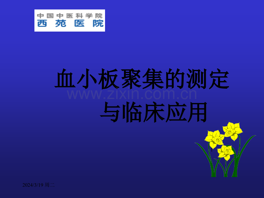 血小板聚集与临床应用.ppt_第1页