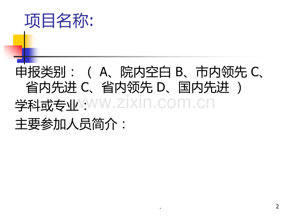 新技术新项目申报模板PPT课件.ppt_第2页