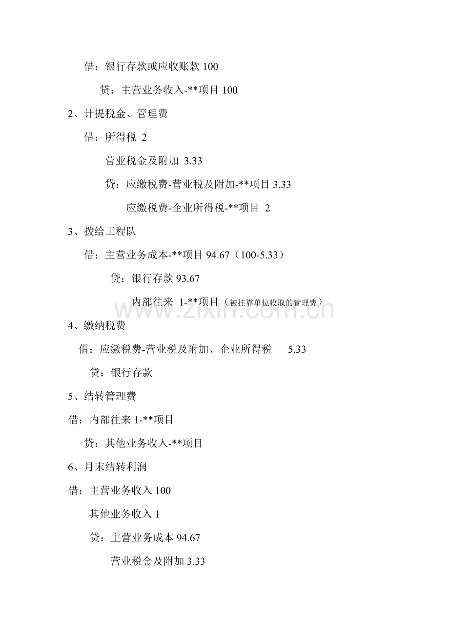 核定征收的处理-被挂靠施工企业的账务处理.doc_第2页