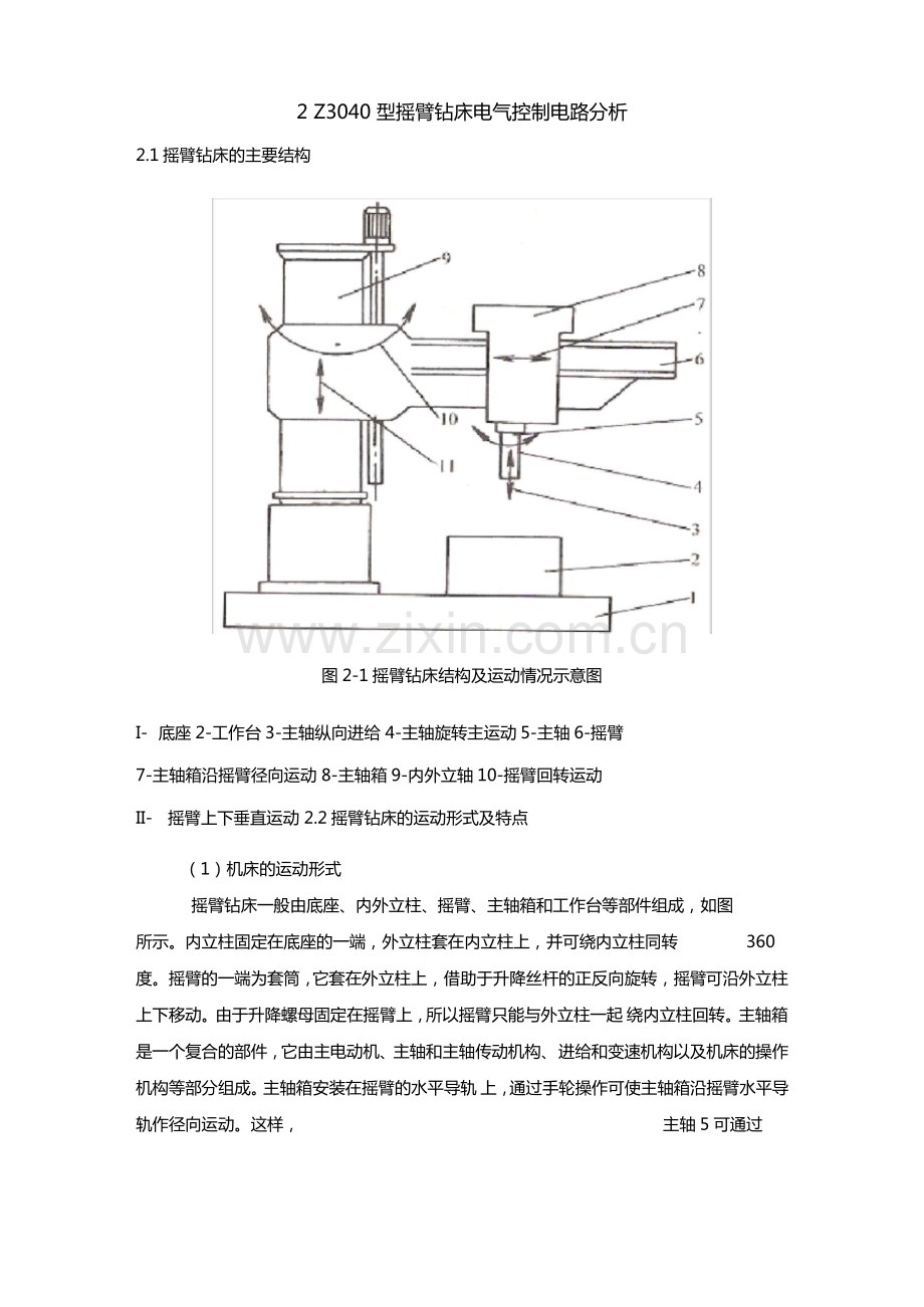 Z3040型摇臂钻床的PLC控制系统设计.pdf_第2页