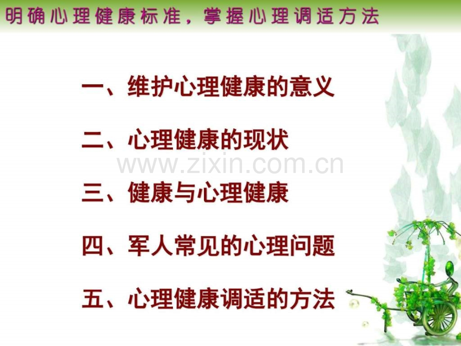 维护心理健康走好军旅人生路副本图文.pptx_第2页