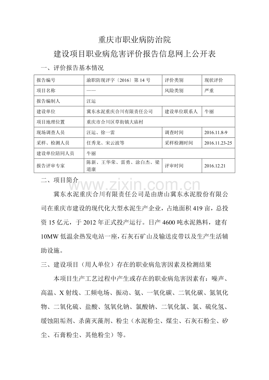 合川冀东水泥现评网上公开.doc_第1页