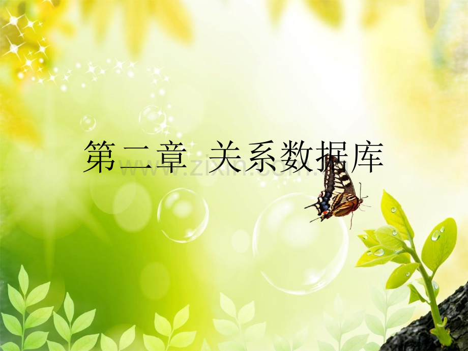 数据库原理与应用第二章.pptx_第1页