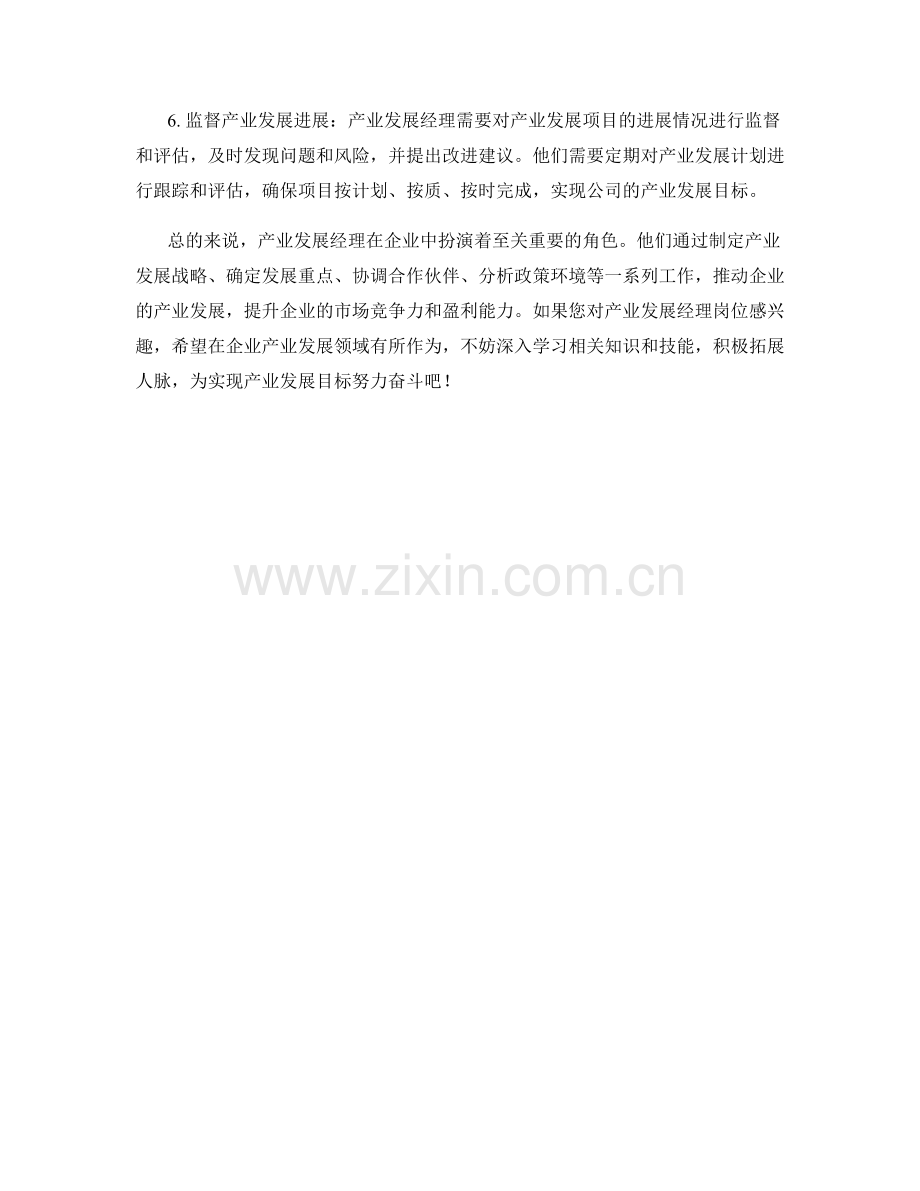 产业发展经理岗位职责.docx_第2页