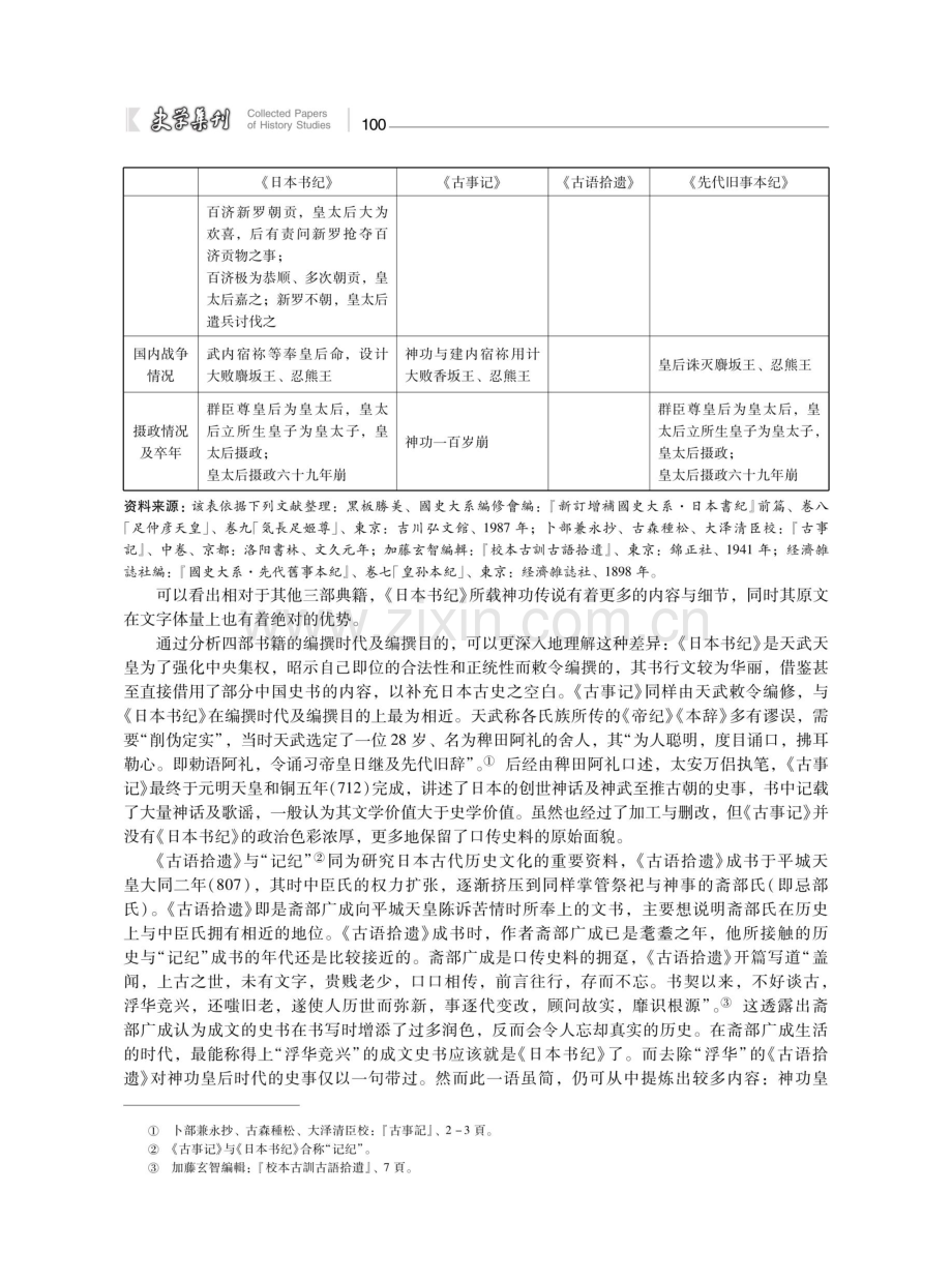 《日本书纪》对神功皇后传说的政治塑造.pdf_第3页