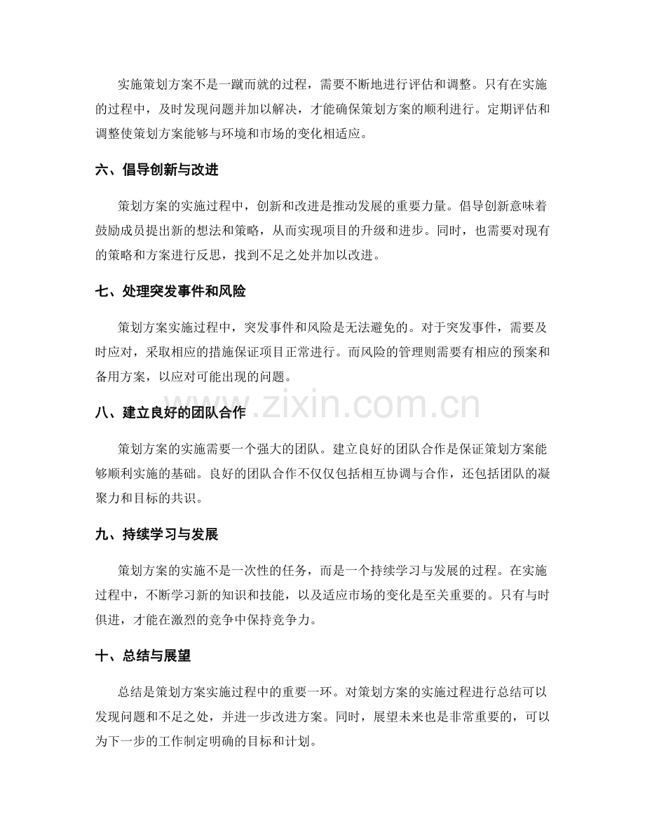 策划方案的实施措施与解决方案.docx_第2页