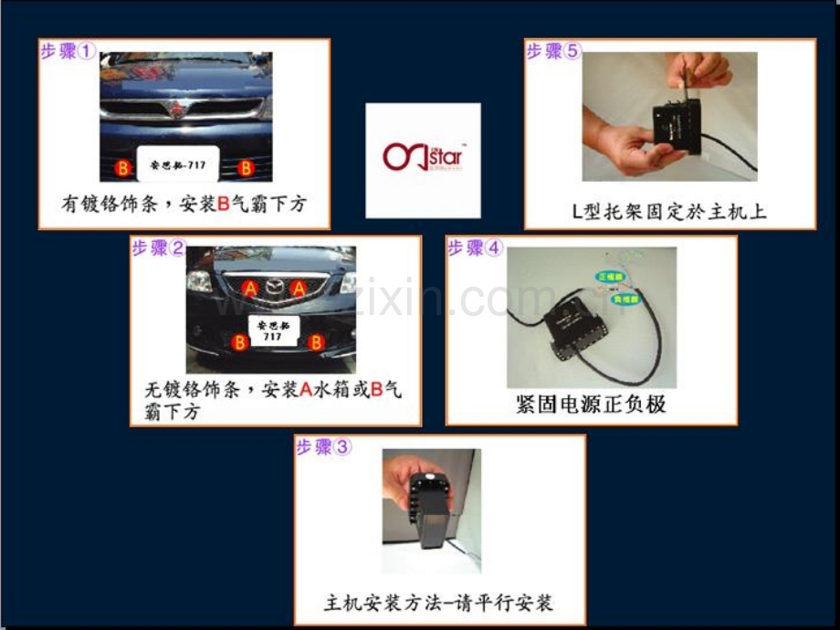 安思拓GPS安全行车警示器外机安装教程.pptx_第1页