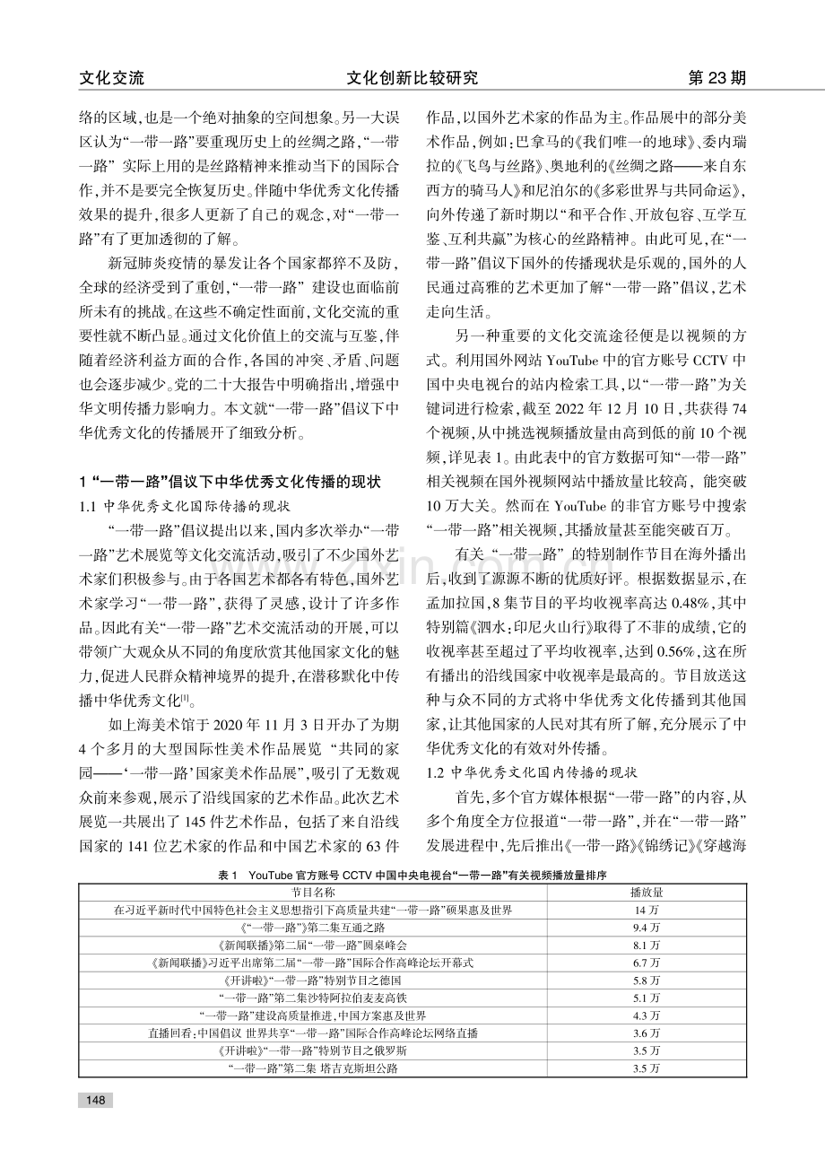 “一带一路”倡议下中华优秀文化的传播研究.pdf_第2页