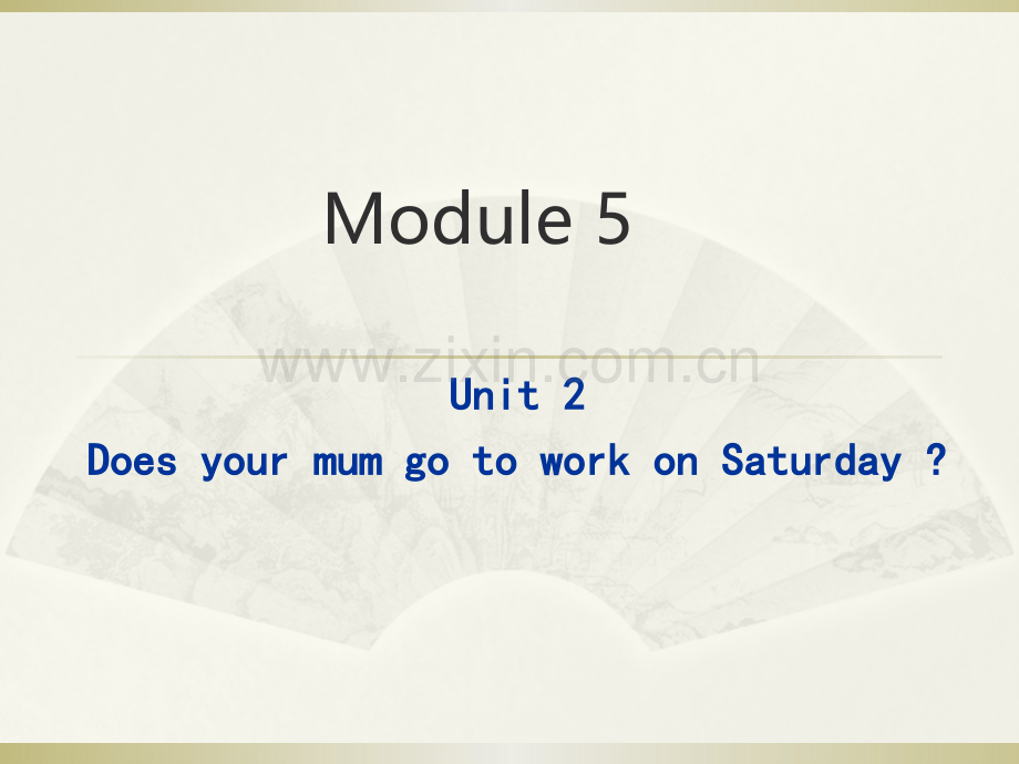 Module5Unit2DoesyourmumgotoworkonSaturdays1.pptx_第1页