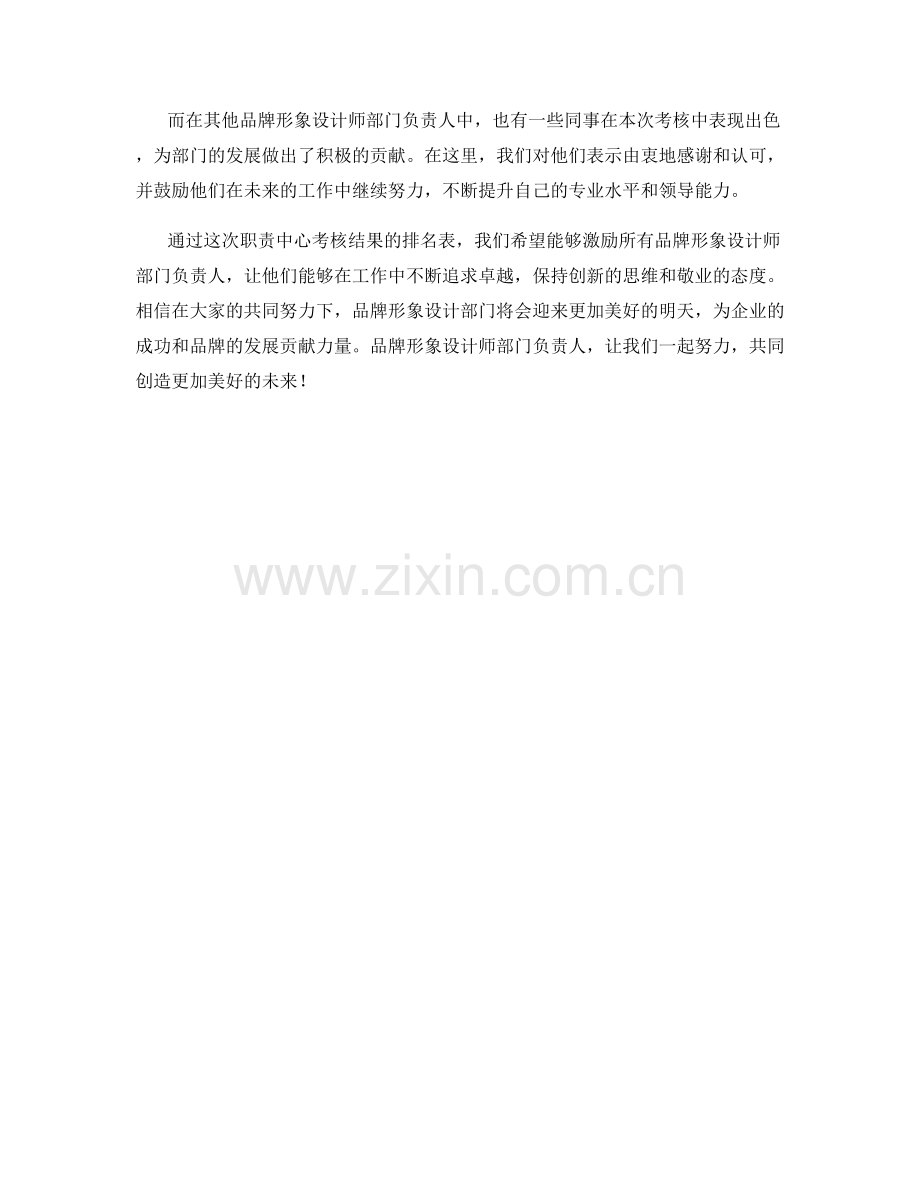 品牌形象设计师部门负责人职责中心考核结果排名表.docx_第2页