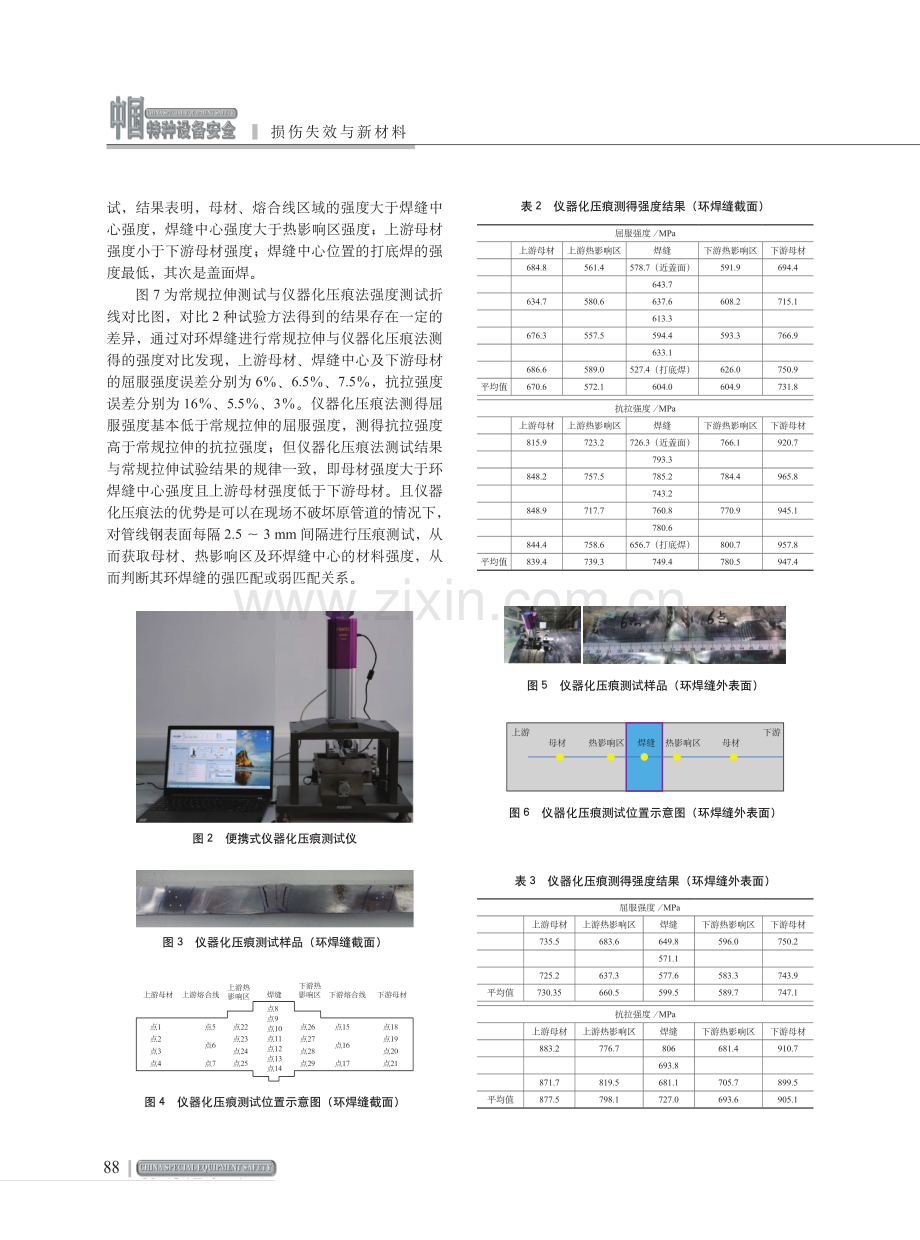 X80管道环焊缝强度的仪器化压痕测试应用.pdf_第3页