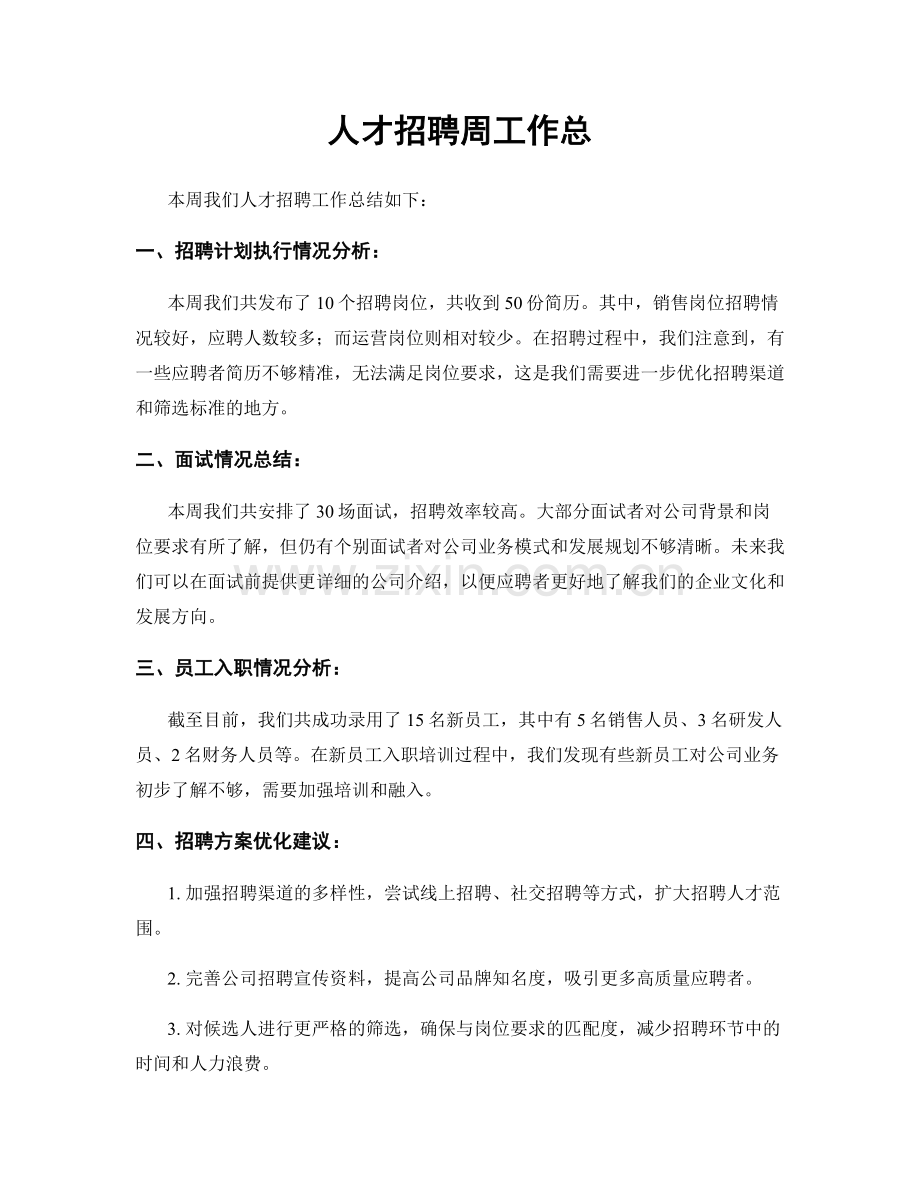 人才招聘周工作总.docx_第1页