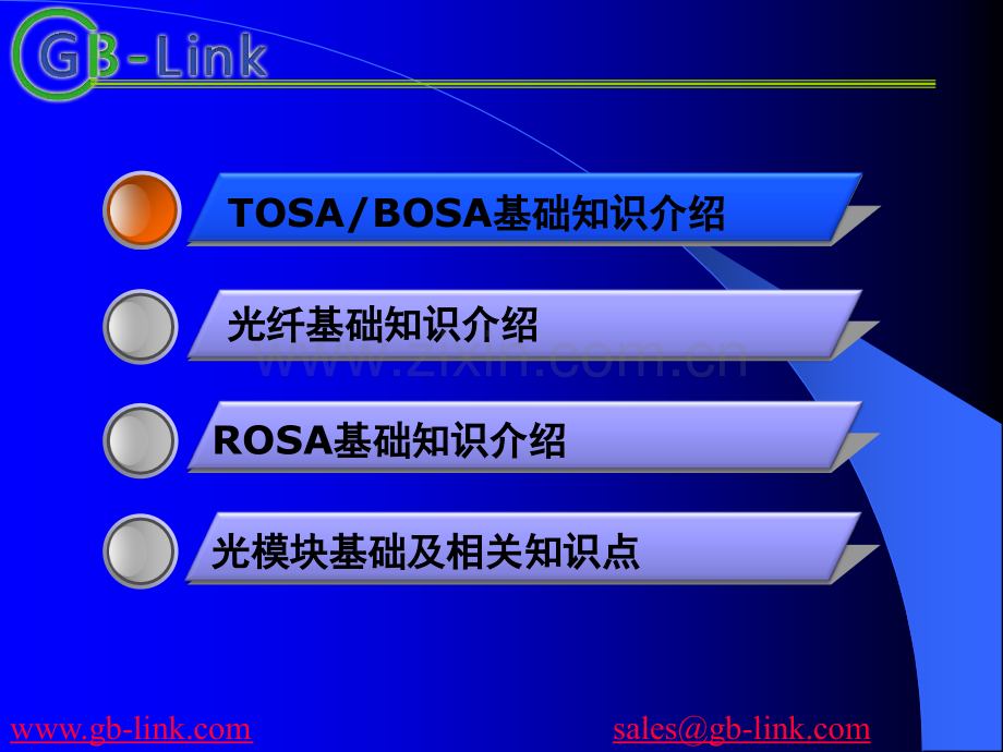 SFP-TOSA-BOSA-光纤-Rosa-光模块-GB-Link光通信模块基础培训.ppt_第2页