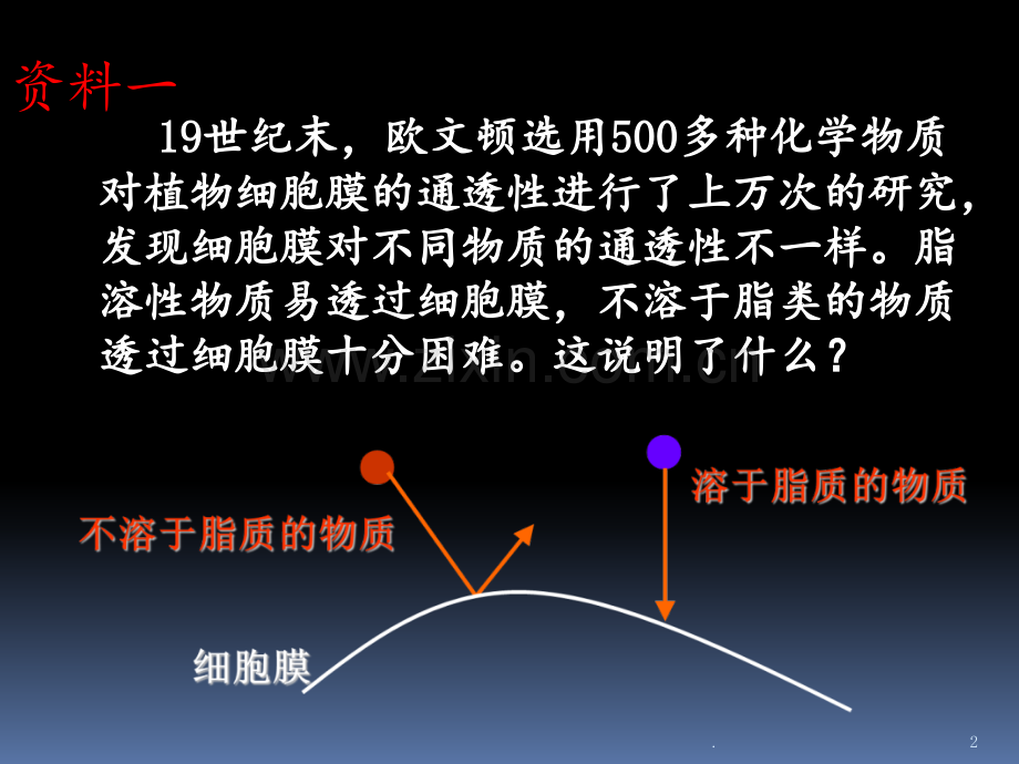 第四章第二节-生物膜的结构模型--流动镶PPT课件.ppt_第2页