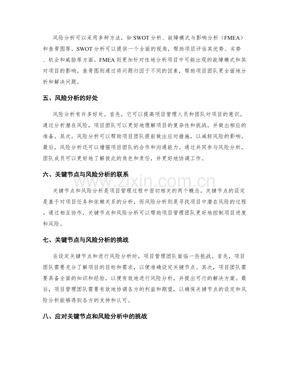 工作计划的关键节点与风险分析.docx_第2页