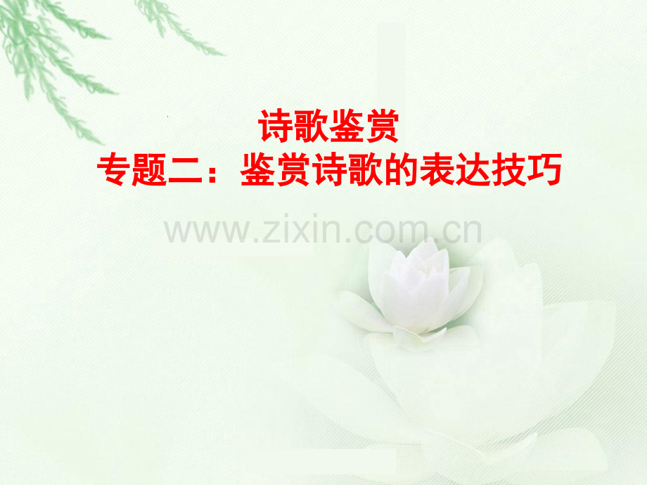 诗歌考点复习表现手法资料.pptx_第1页