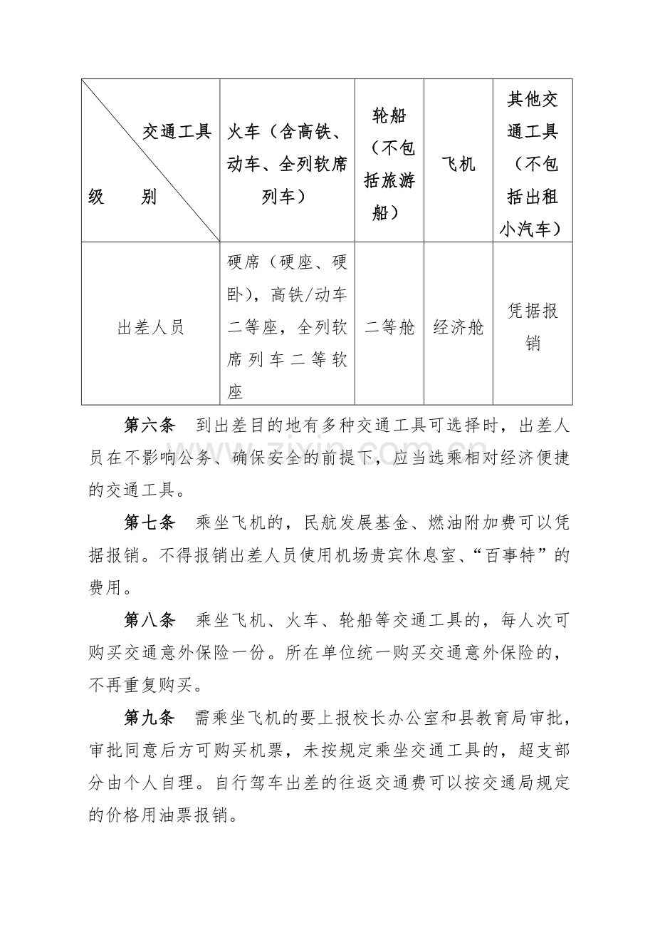 勐来中心校差旅费制度Microsoft-Word-文档.doc_第2页