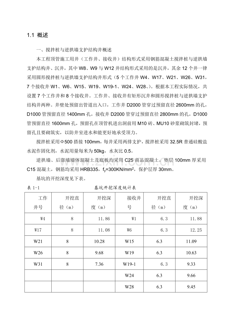 搅拌桩与逆拱墙支护结构井施工专项方案1.docx_第2页