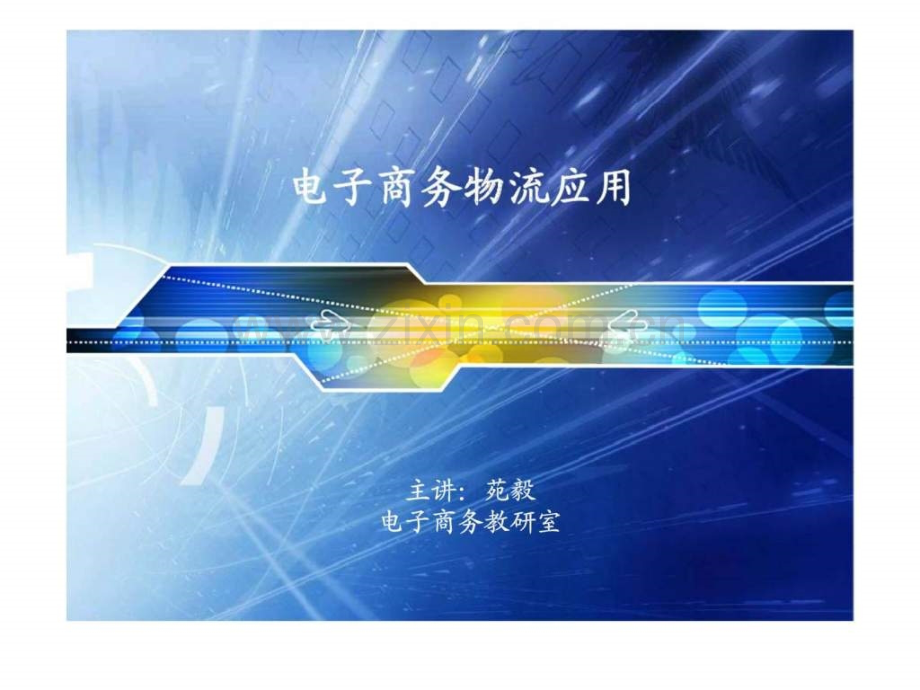 电子商务物流应用.pptx_第1页