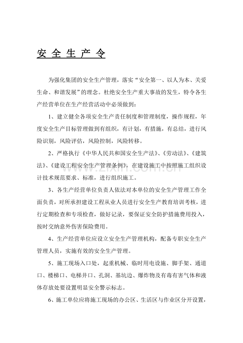 安全生产令20101230.doc_第1页