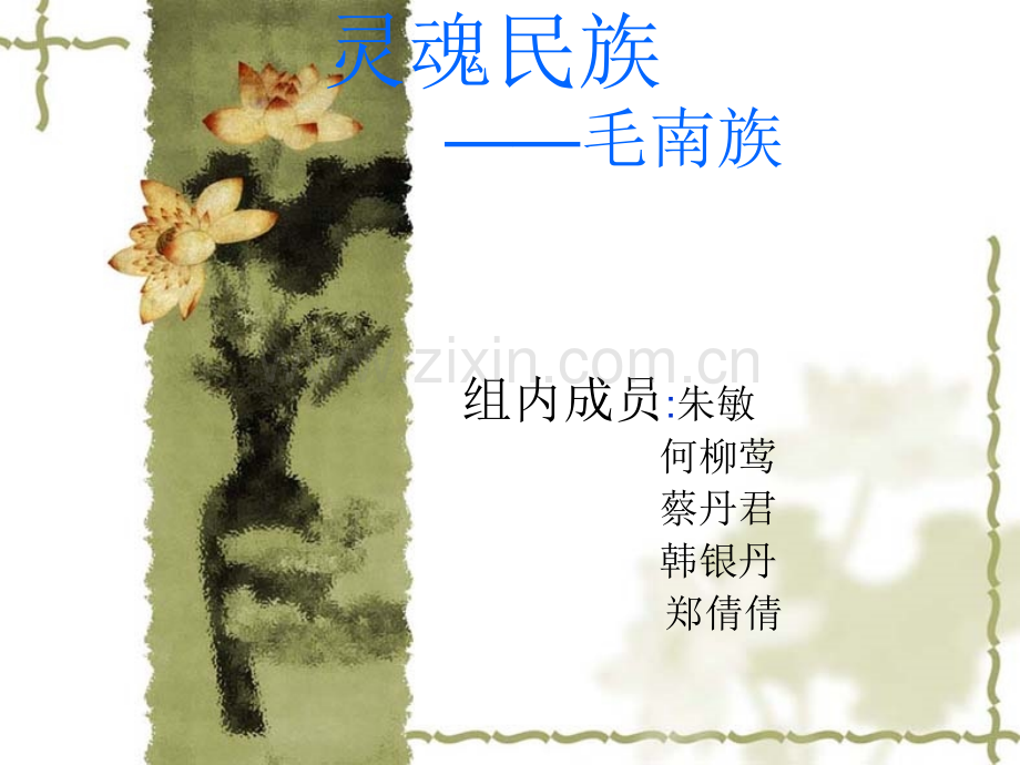 毛南族的灵魂.pptx_第1页