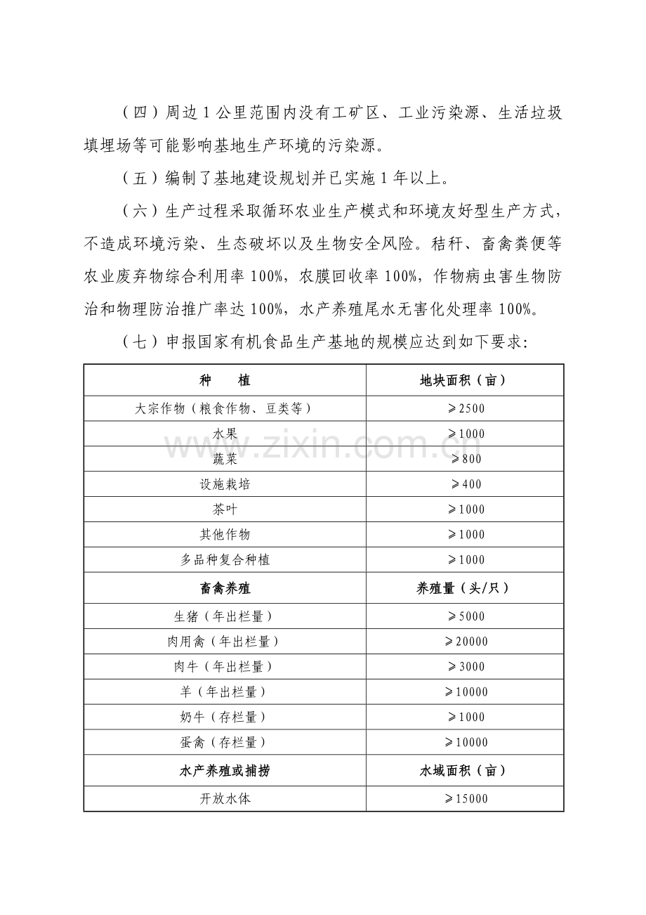 国家有机食品生产基地考核管理规定.doc_第2页