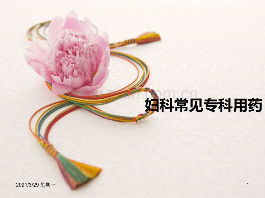 妇科常用专科用药.ppt_第1页